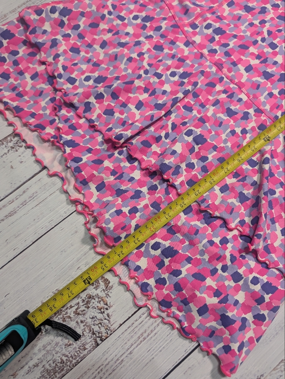 EA Athletic Tennis Golf Dress Pink Purple Abstract Brushstroke Size 3 (Medium) - Picture 12 of 12